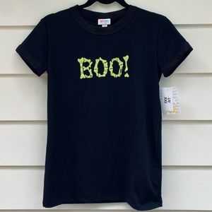 Halloween BOO shirt. LuLaRoe Liv XXS